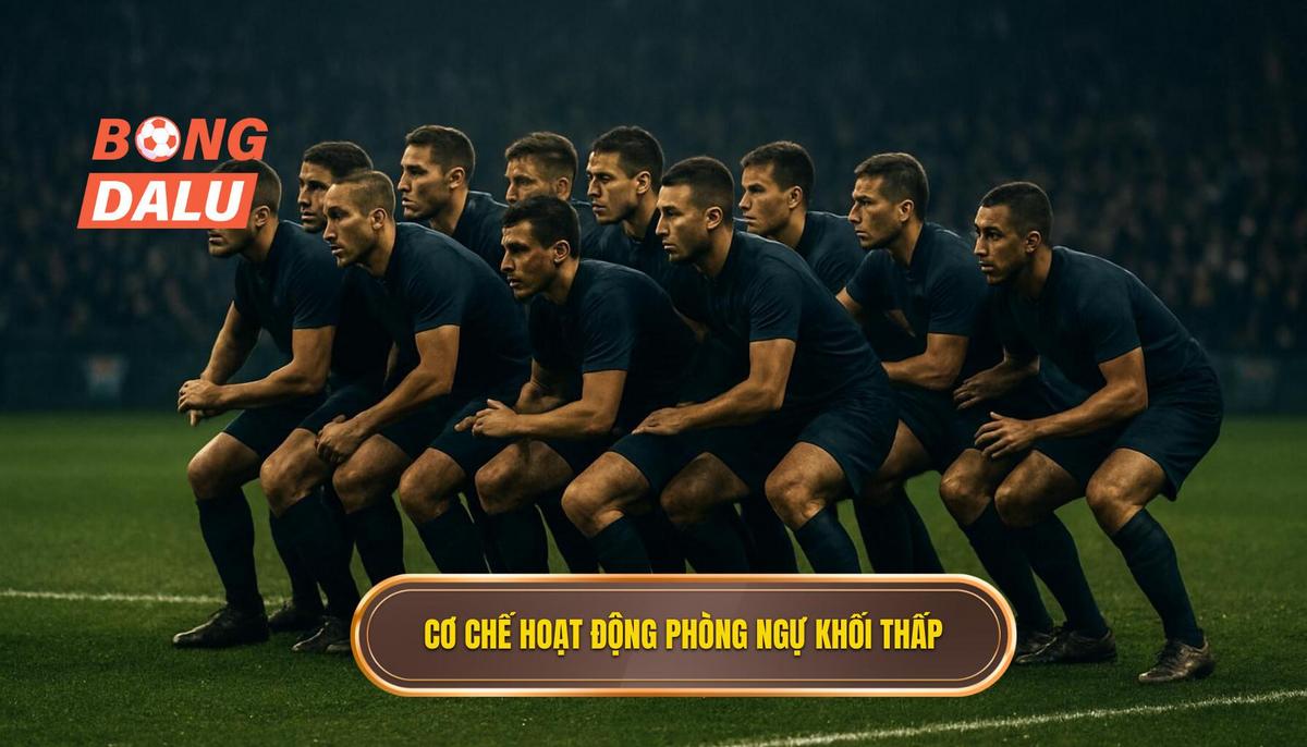 Cơ chế hoạt động khi triển khai Phòng ngự Khối thấp (Low Block)