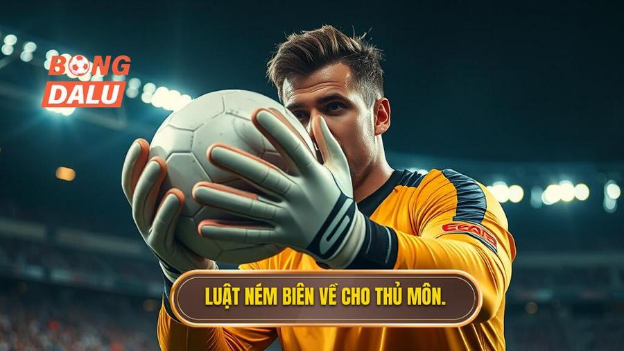 1. Luật ném biên về cho thủ môn.