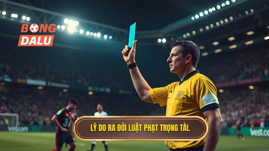 1. Lý do ra đời luật phạt trọng tài.