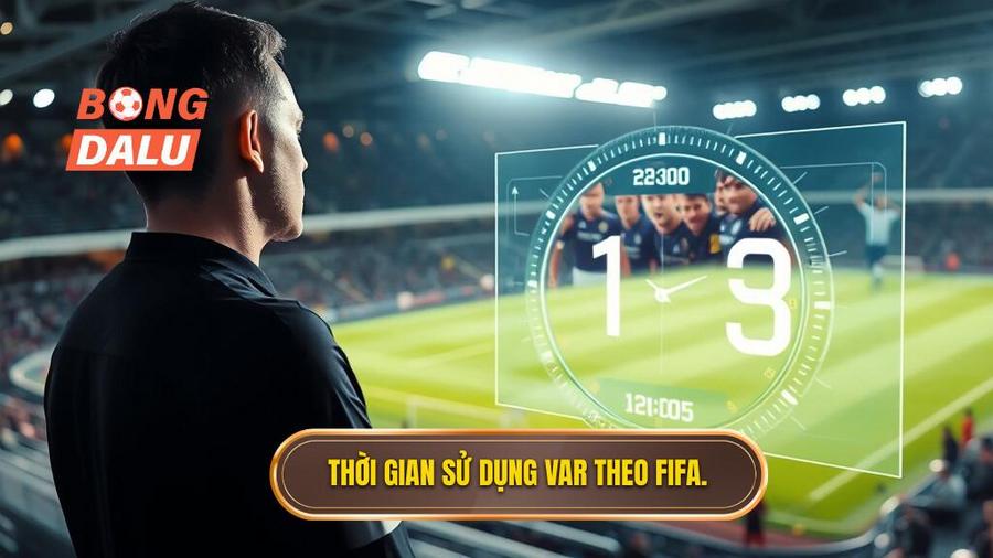 1. Thời gian sử dụng VAR theo FIFA.