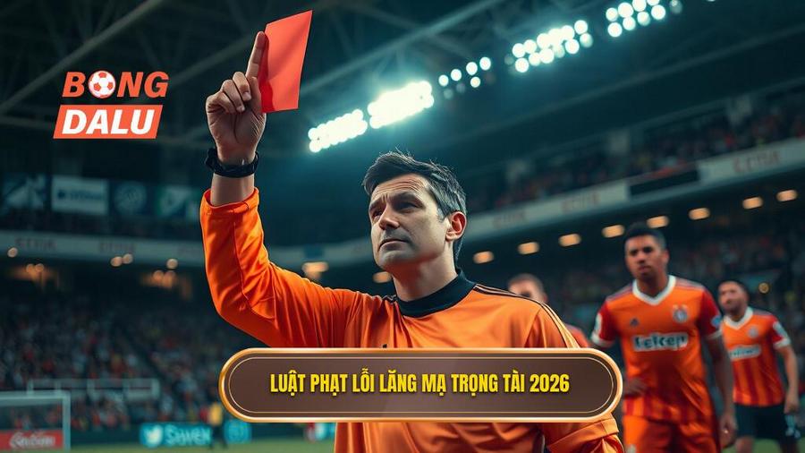 2. Luật phạt lỗi lăng mạ trọng tài 2026