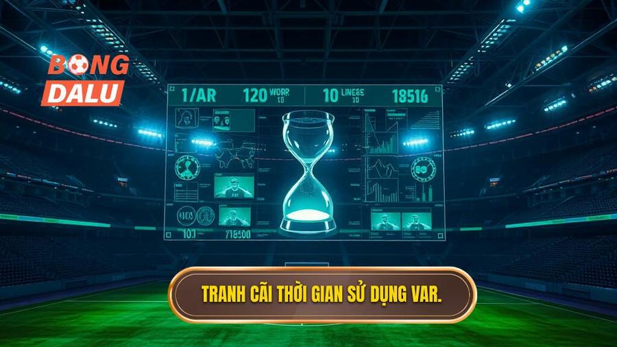 3. Tranh cãi thời gian sử dụng VAR.
