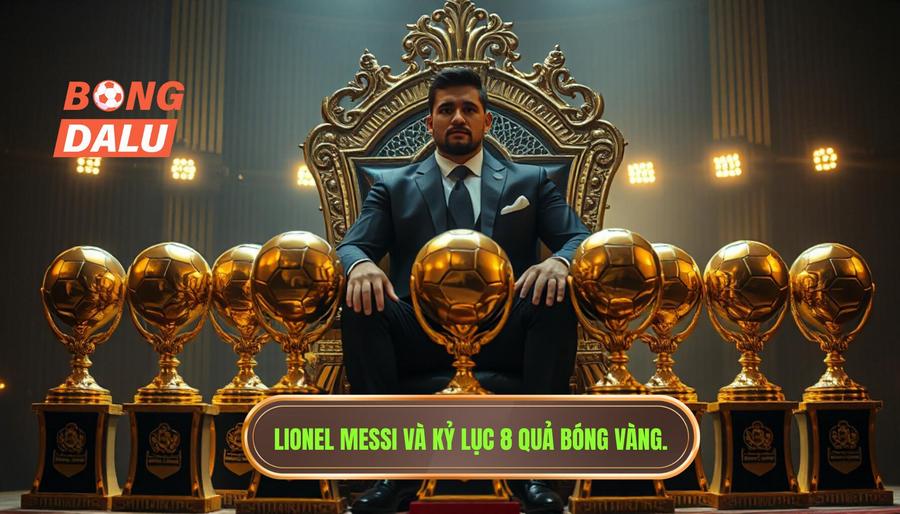 Lionel Messi – Vị vua không ngai với kỷ lục 8 Quả Bóng Vàng