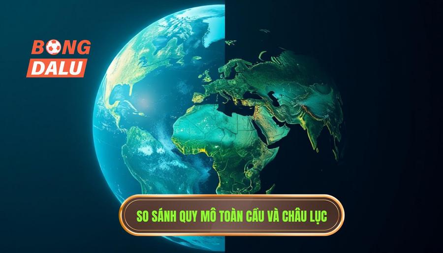 Quy mô và tính chất địa lý: Toàn cầu đối diện với Châu lục