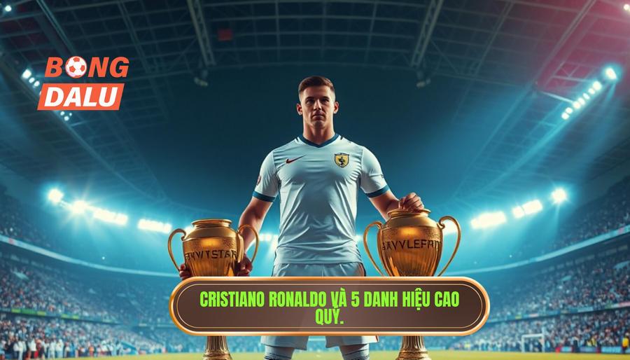 Cristiano Ronaldo – Kẻ thách thức vĩ đại với 5 danh hiệu