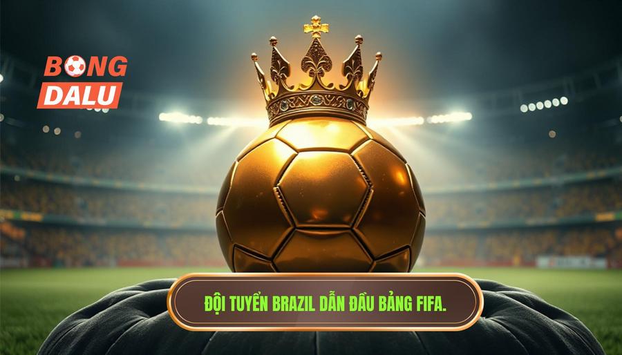 Brazil - "Vị vua" không ngai của bảng xếp hạng FIFA